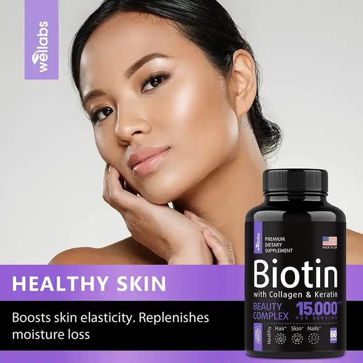 跨境复合维生素B胶囊Vitamin B biotin capsules生物素胶囊