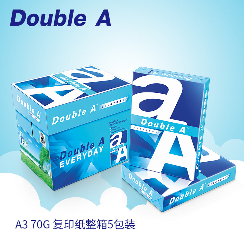 2P80 Daboer a4A3 printing paper copy data office 500 sheets 80g 90g smooth double A