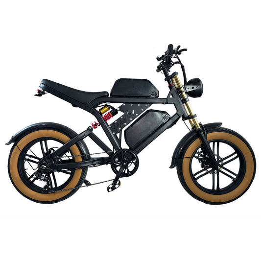 Electric motorcycle, electric motorcycle, snow beach, mountain bike, fat tire, cross-border export electric vehicle 1000W motor