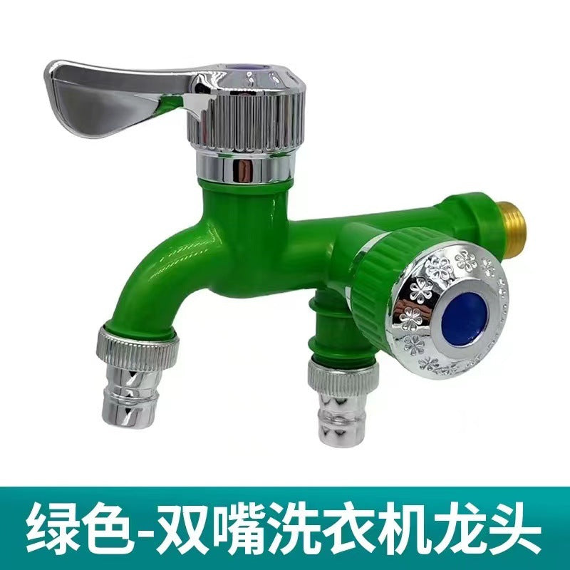 ppr washing machine plastic faucet 4 points dn 20 household sink wash basin switch accessories four points thread quick open