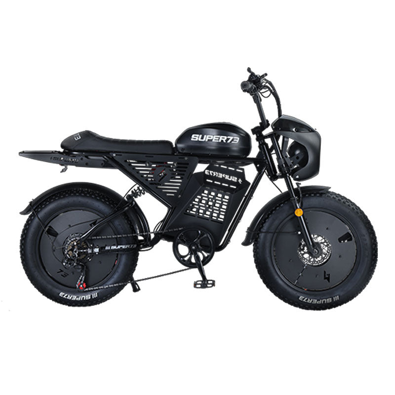 Export SUPER73 RX Black Samurai snowmobile, wide tire star, the same off-road electric pedal bike, supports modification