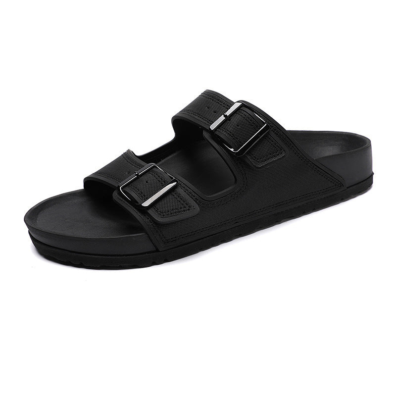 In summer, the new sandals for wearing out of the beach, men's flip-flops, men's trendy personality, and versatile outdoor Korean couples' sandals