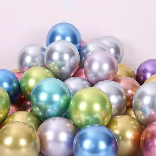 Metal Balloons 5 inch 10 inch 12 inch 18 inch 36 inch latex wedding birthday party decoration wedding balloon wholesale