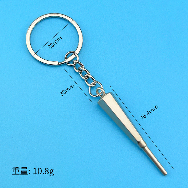 Creative Artificial Tooth Keychain, Dental Promotional Small Gifts, Hang-up Dentist Tools, Keychain, Dental Mirror, Dental Forceps