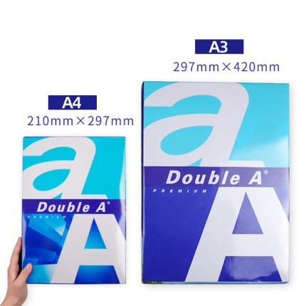 DoubleAa4 Printing Paper Wholesale 80g 500 Sheets Copy Paper FCL A3 80g Office Paper White Paper Drawing Paper