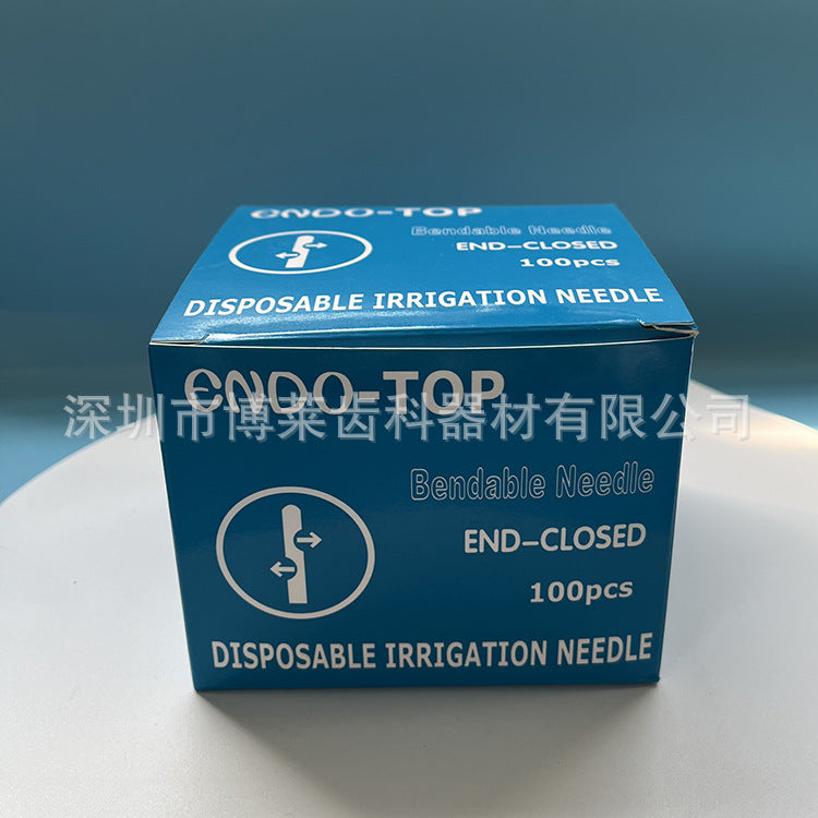 Dental Materials: Root canal irrigation needles, Individually packaged side-opening needles, Double-hole needles, delivery heads