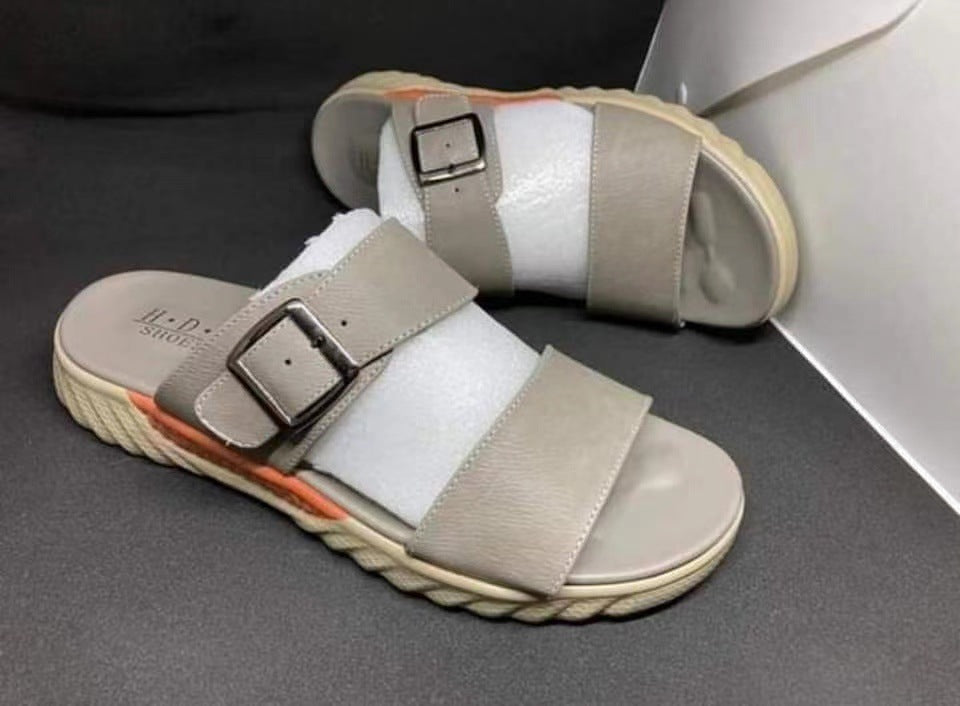 Foreign trade beach shoes arabian slippers men's shoes