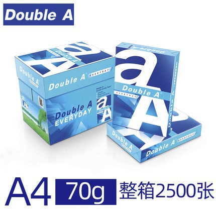 DoubleAa4 Printing Paper Wholesale 80g 500 Sheets Copy Paper FCL A3 80g Office Paper White Paper Drawing Paper