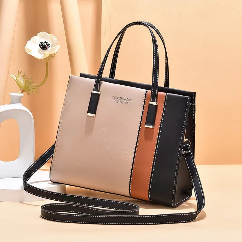 [Yaxi Luggage] 2023 Winter New Handbag Women's European and American Fashion Large Capacity One-Shoulder Crossbody Women's Bag