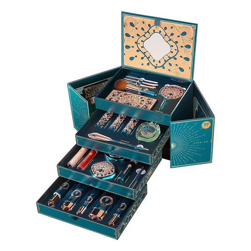 Yuli Yula Phoenix Beauty Set Box Valentine's Day Birthday Gift Oriental Makeup Set 22 Pieces Set