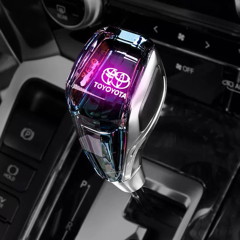 It is suitable for Toyota Camry Corolla RAV4 Highlander's new crystal gear head up to the induction luminous gear lever