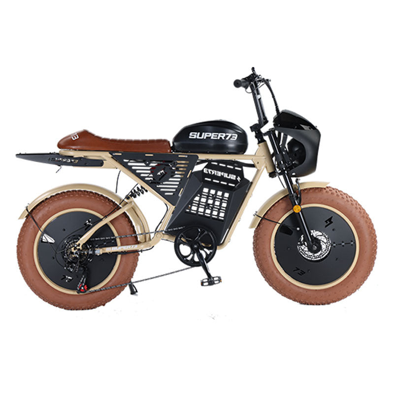 Export SUPER73 RX Black Samurai snowmobile, wide tire star, the same off-road electric pedal bike, supports modification