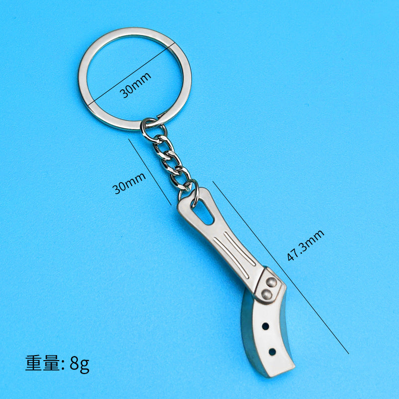 Creative Artificial Tooth Keychain, Dental Promotional Small Gifts, Hang-up Dentist Tools, Keychain, Dental Mirror, Dental Forceps